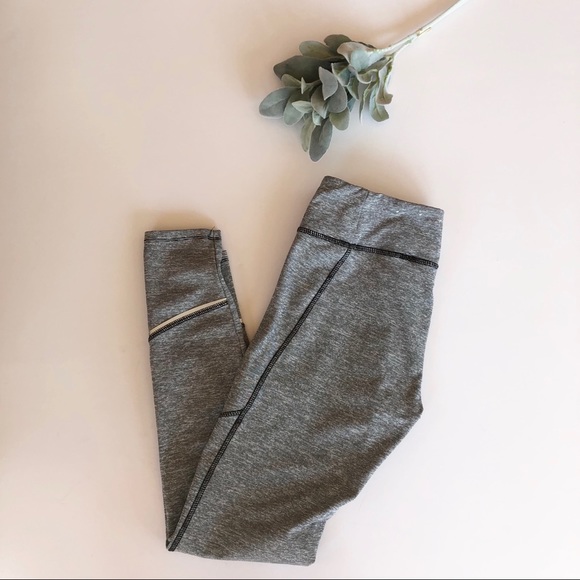 Grey & Black Leggings - Picture 4 of 7